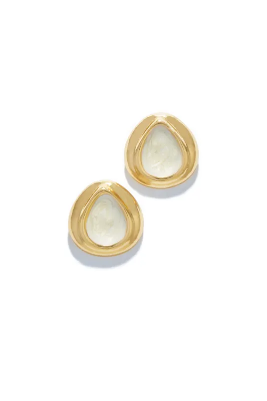 Irelia Chunky Statement Earring - Gold sold by Miss Lola