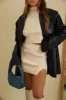 Salma Oversized Blazer - Black sold by Miss Lola