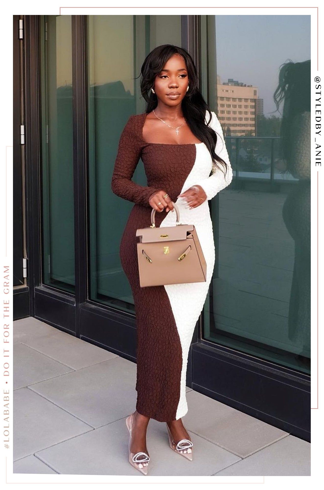 Valeria Slingback High Heel Pumps - Clear sold by Miss Lola product image thumbnail 3