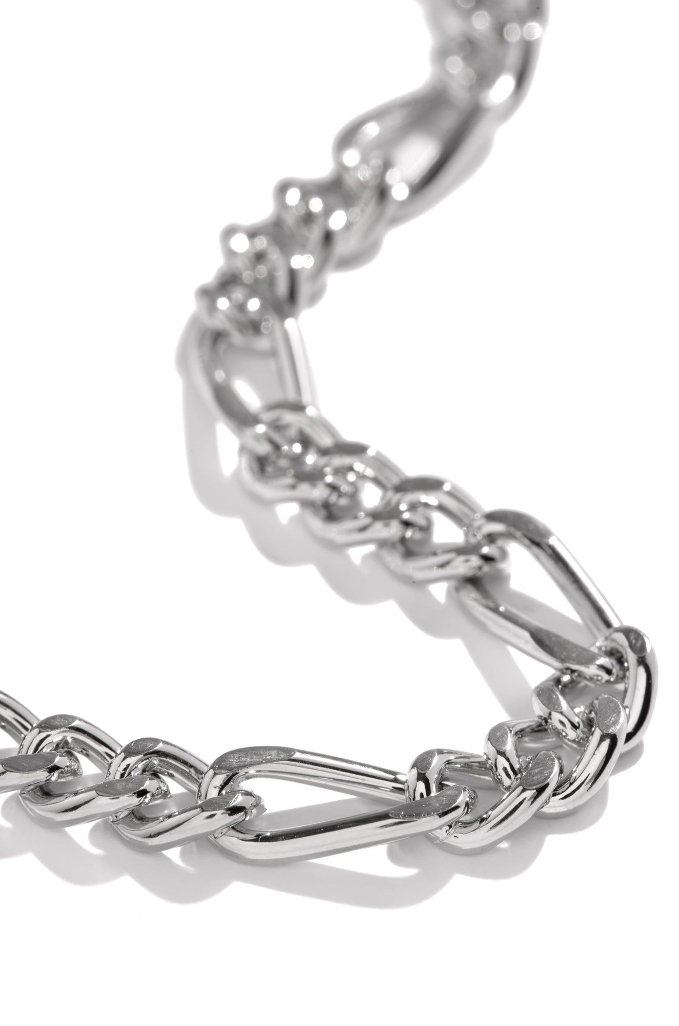 Camila Chain Link Anklet - Silver sold by Miss Lola product image thumbnail 3