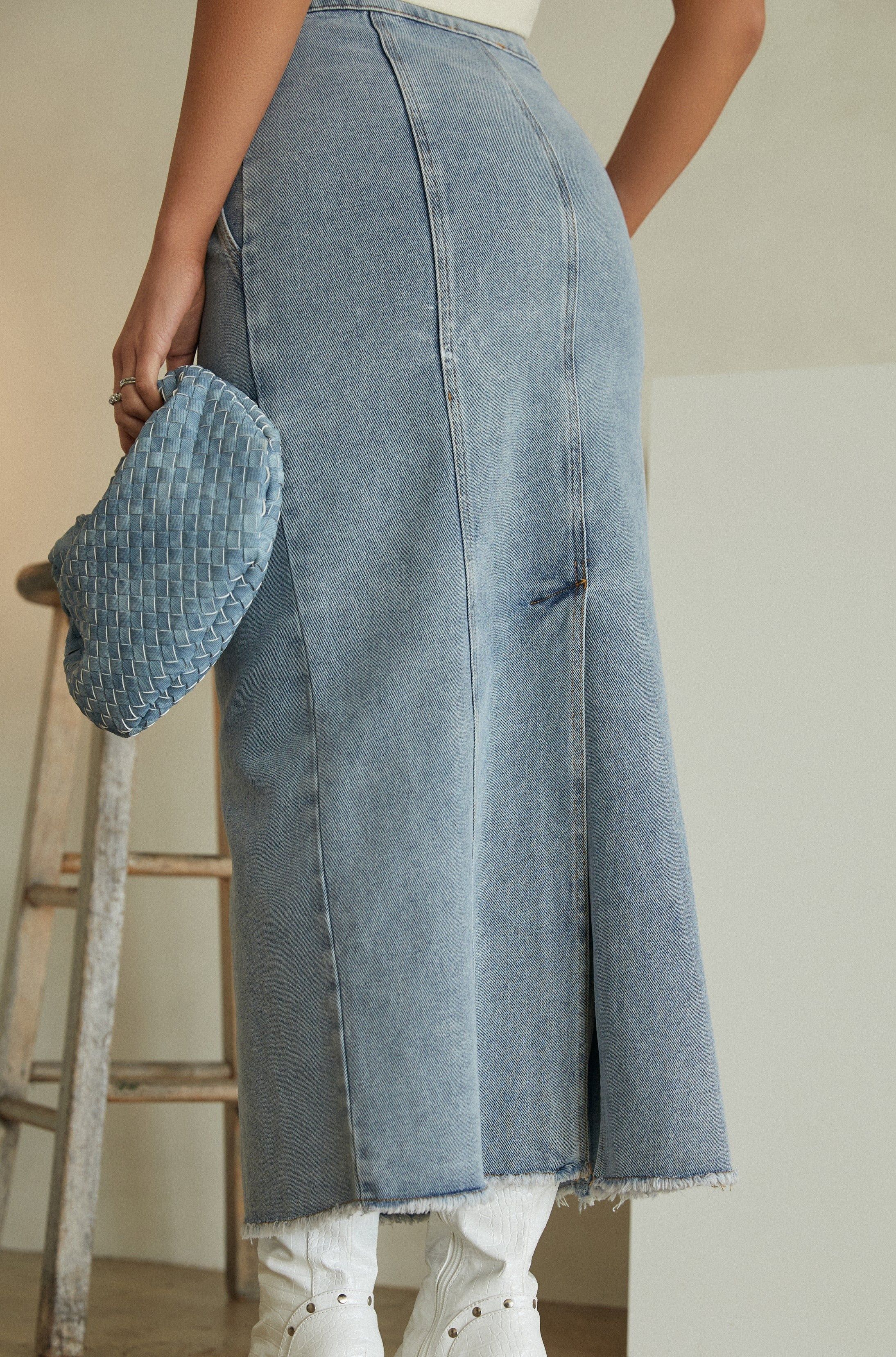 Kyndel - Denim sold by Miss Lola product image thumbnail 8