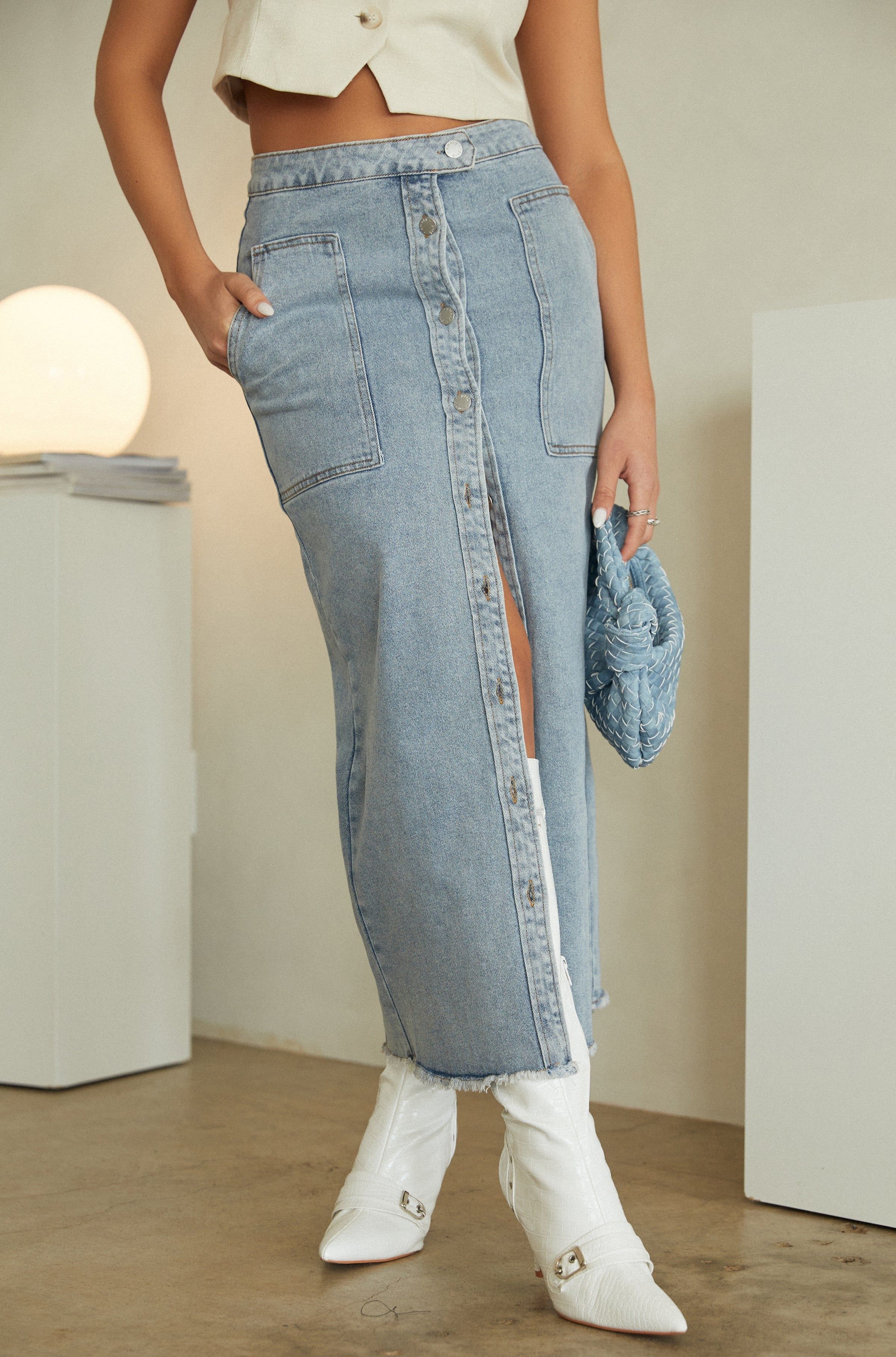 Kyndel - Denim sold by Miss Lola