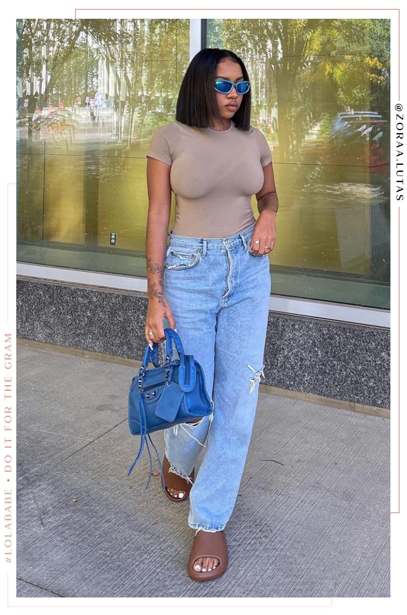 Natalie - Blue sold by Miss Lola product image thumbnail 2