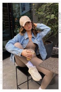 Mindset Activewear Legging - Taupe sold by Miss Lola