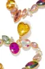 Holiday Love Stone Embellished Heart Earring - Multi sold by Miss Lola