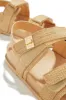 Atalya Chunky Sandals - Natural sold by Miss Lola