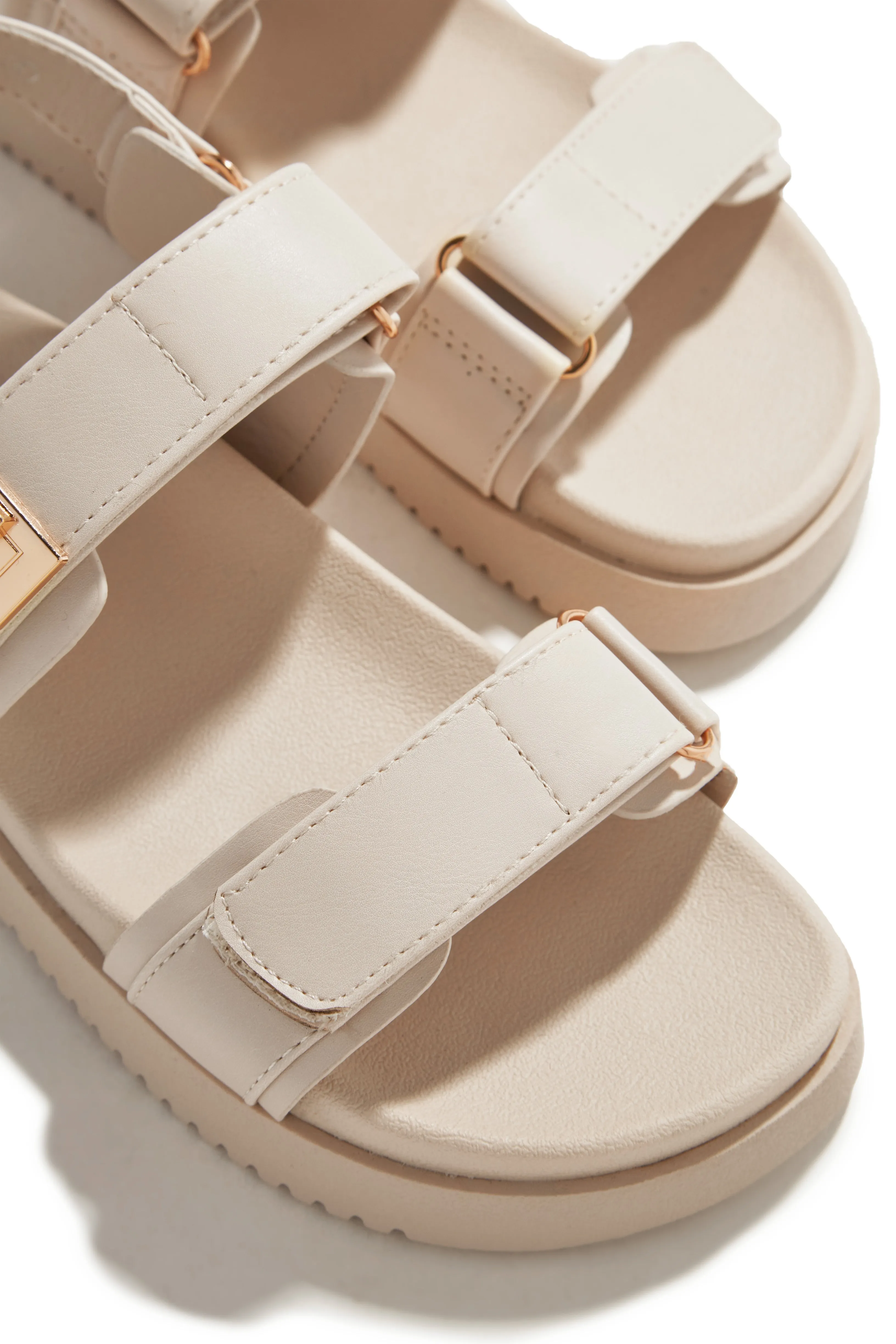 Mykonos Sands Chunky Sandals - Ivory sold by Miss Lola product image thumbnail 2
