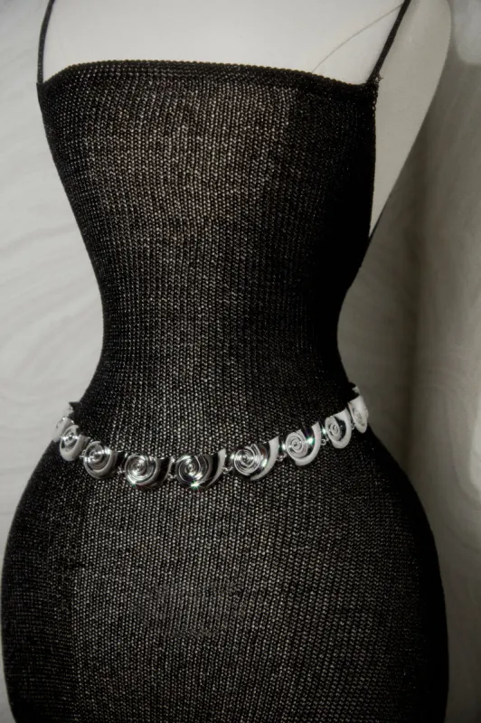 Leilani Sea Shell Chain Belt - Silver sold by Miss Lola