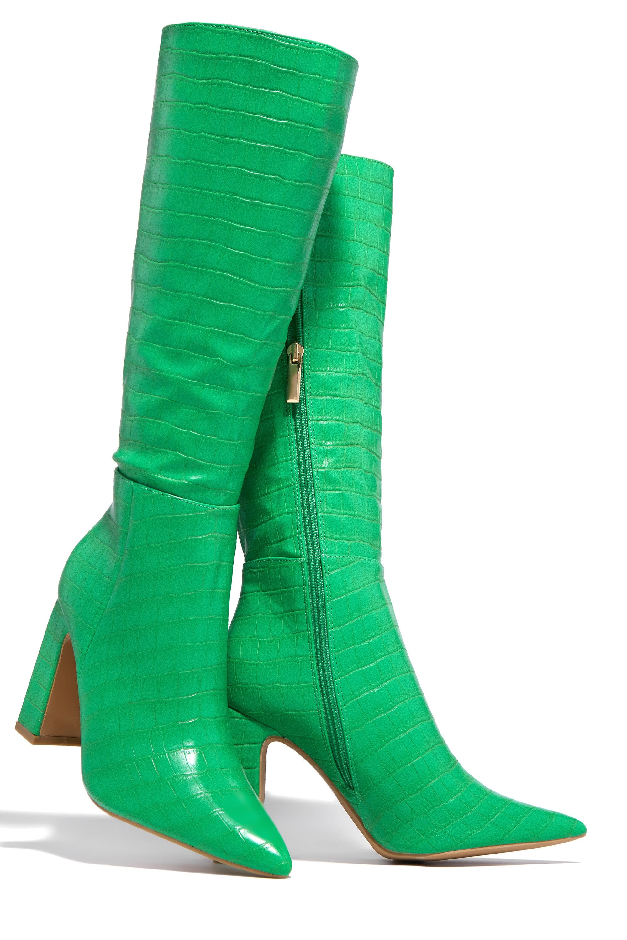 Danielle - Green sold by Miss Lola product image thumbnail 4