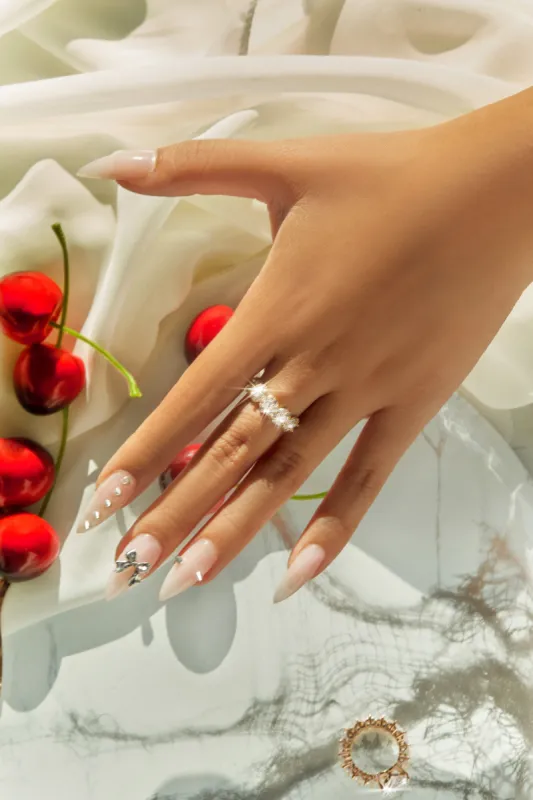 My All Cubic Zirconia Gold Dipped Ring - Gold sold by Miss Lola