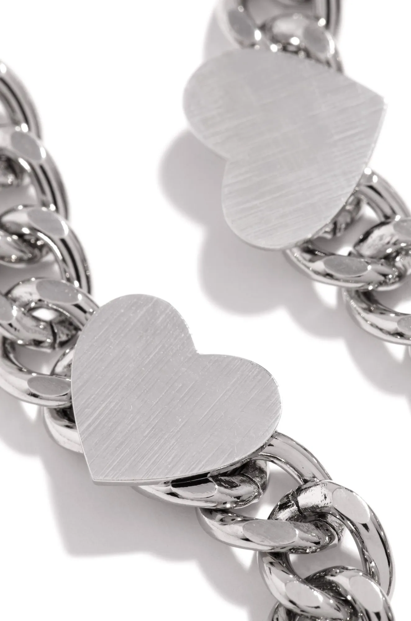 Heart On Lock Anklet - Silver sold by Miss Lola product image thumbnail 2