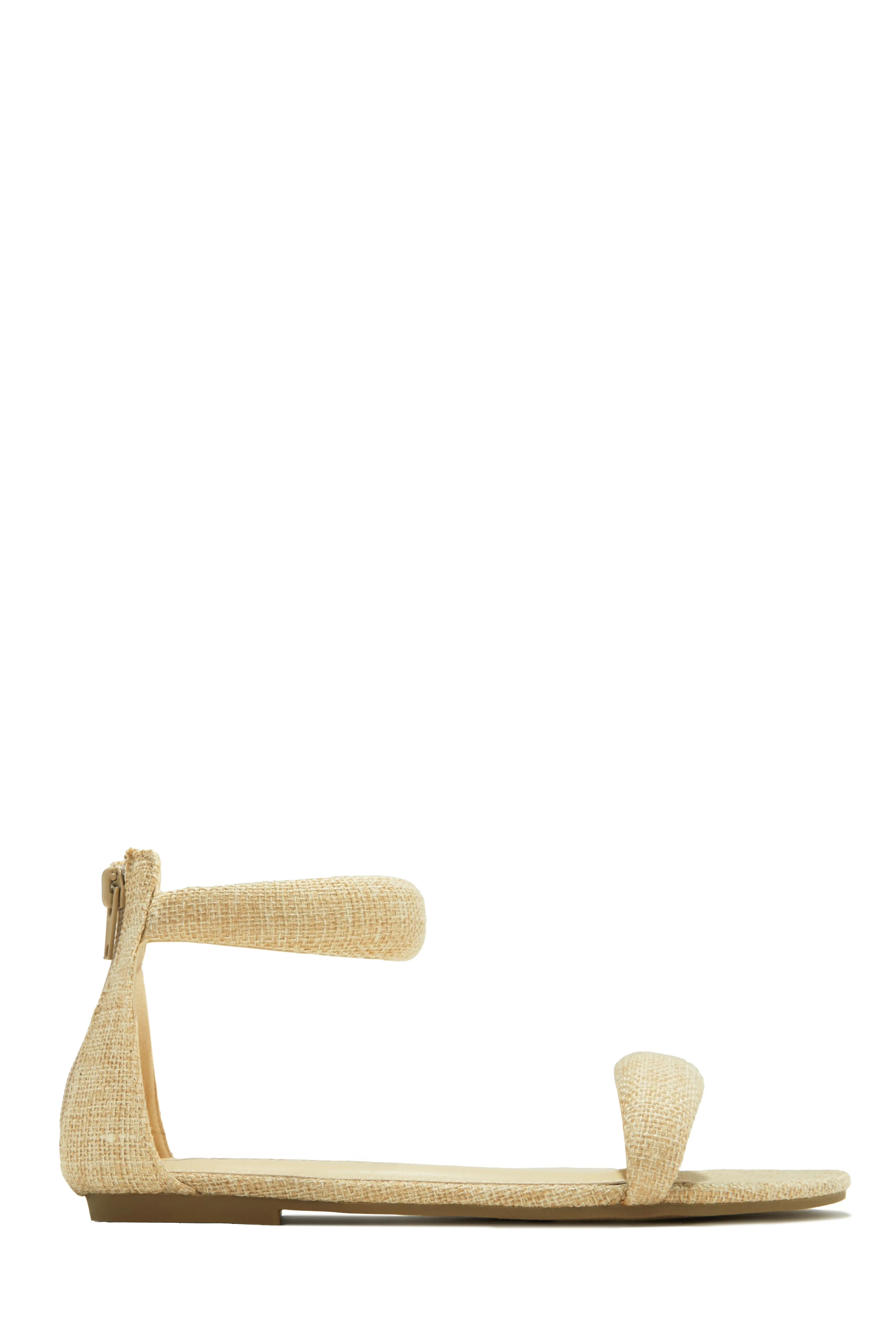 Marisa Ankle Strap Sandals - Natural sold by Miss Lola product image thumbnail 5