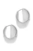Jacey Chunky Hoop Earring - Silver sold by Miss Lola