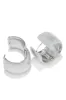 Jacey Chunky Hoop Earring - Silver sold by Miss Lola