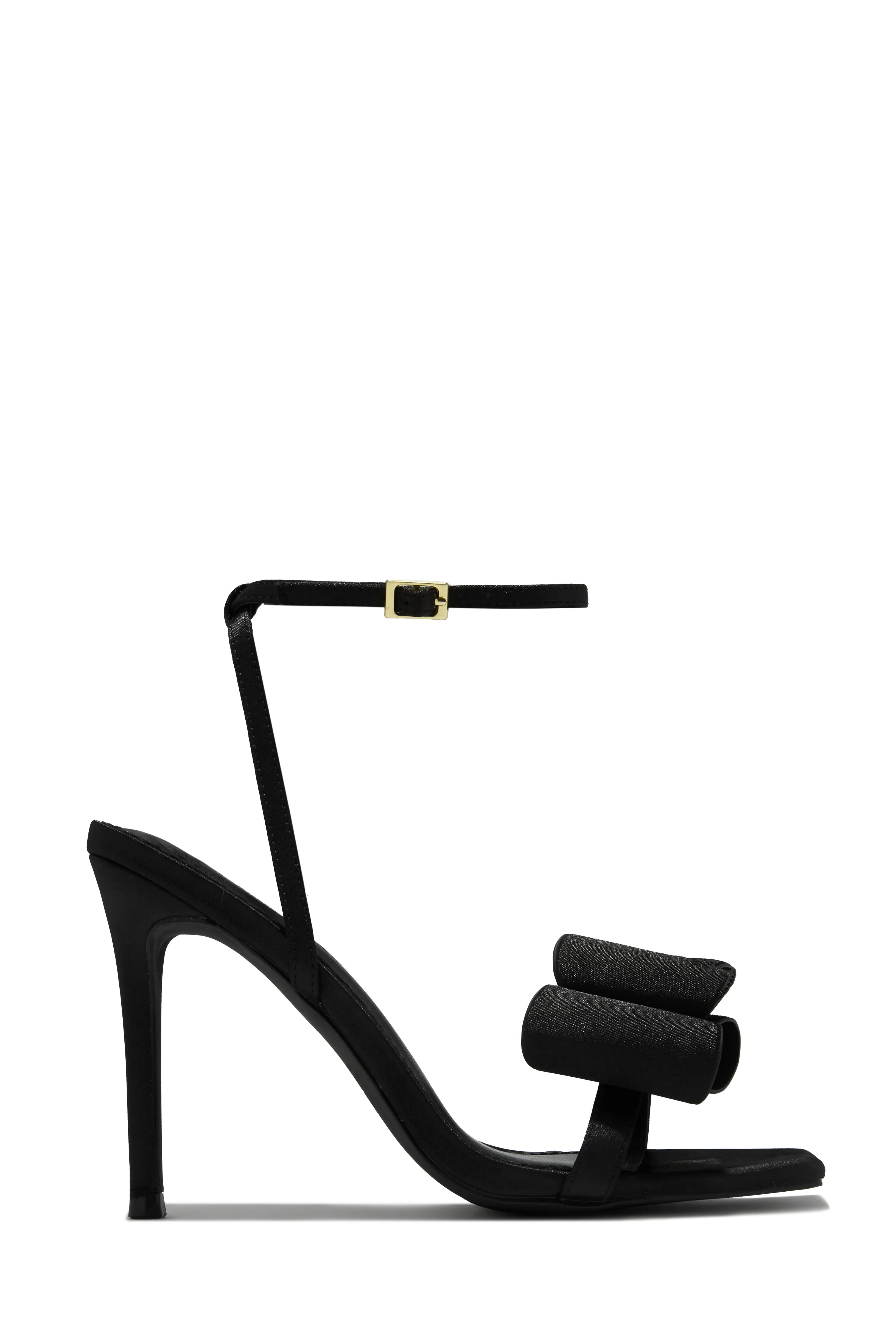 Pretty Nights Bow High Heels - Black sold by Miss Lola product image thumbnail 4