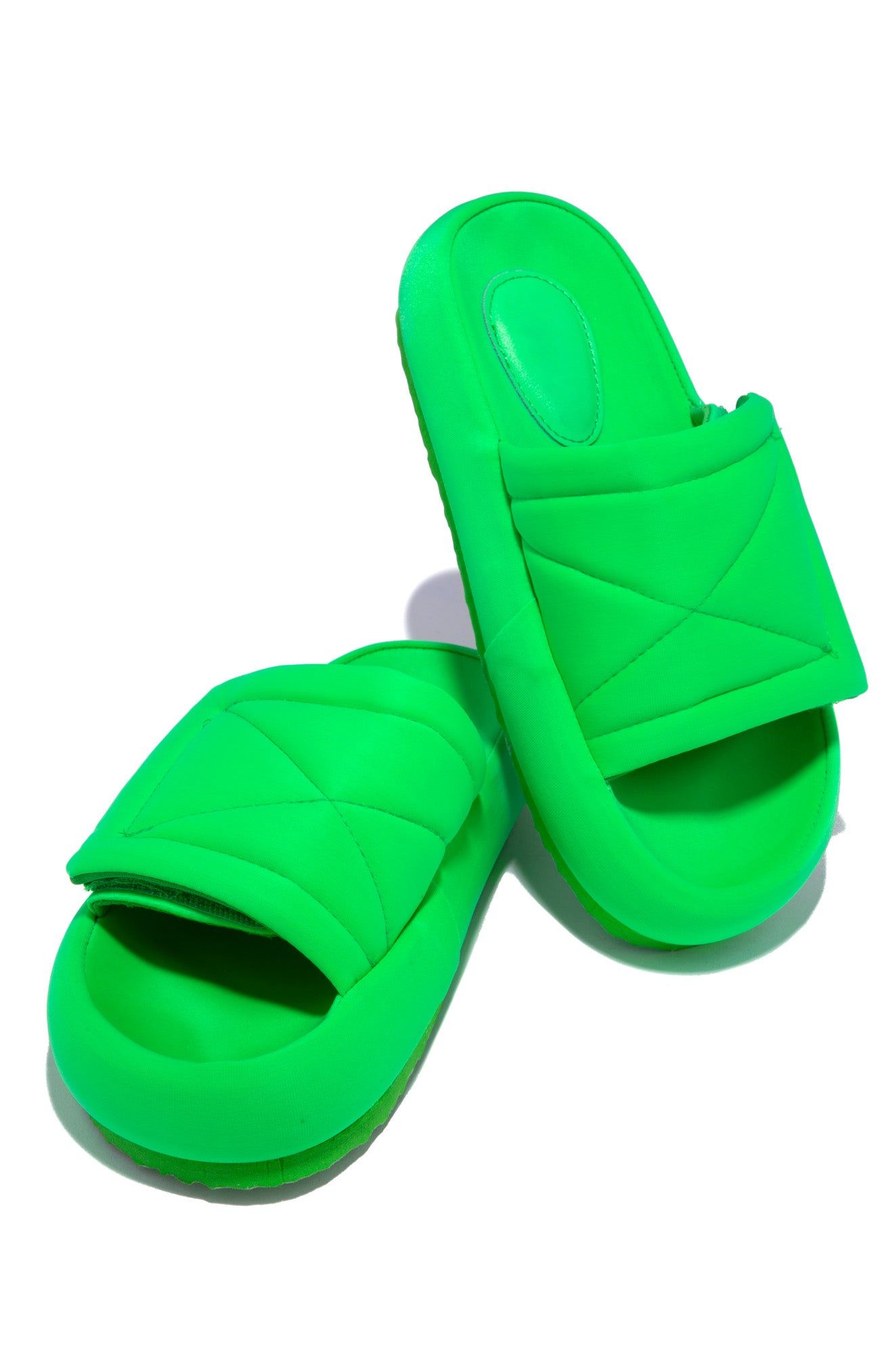Vibey Slip On Sandals - Green sold by Miss Lola product image thumbnail 5