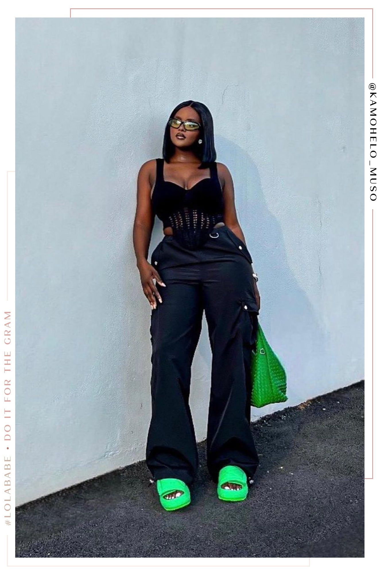 Vibey Slip On Sandals - Green sold by Miss Lola product image thumbnail 3