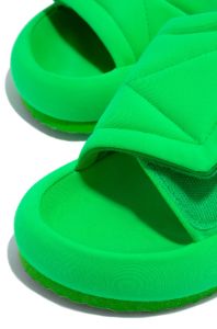 Vibey Slip On Sandals - Green sold by Miss Lola