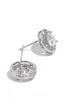 Invite Only Cubic Zirconia Stud Earring - Silver sold by Miss Lola