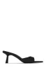 Zarina Mid Heel Mules - White sold by Miss Lola