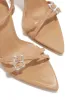 Glamorous Party Embellished High Heels - Nude sold by Miss Lola