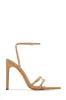 Glamorous Party Embellished High Heels - Nude sold by Miss Lola