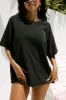 Denise Oversized T-Shirt - White sold by Miss Lola