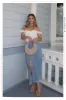 Mykonos Island Lace Up Platform Sandals - Nude sold by Miss Lola