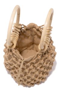 Tulum Dreams Fishnet Handbag - Nude sold by Miss Lola