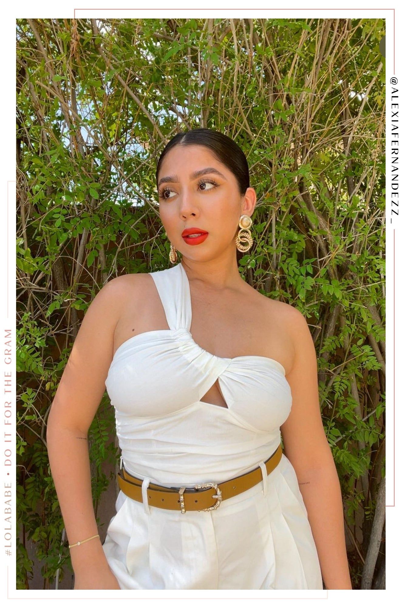 Carmen Dangle Earring - Gold sold by Miss Lola product image thumbnail 2