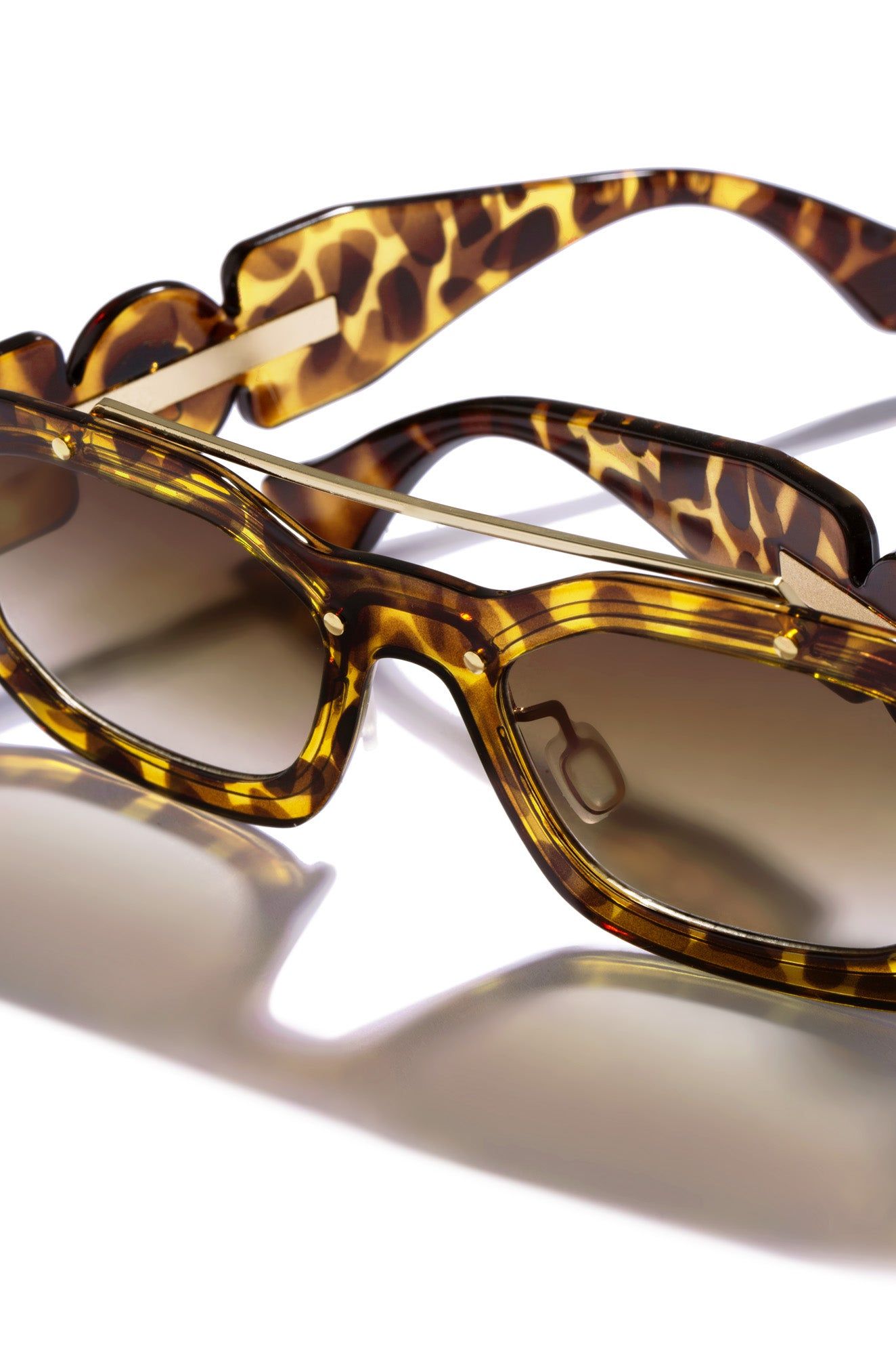 Sunset Dreams Sunglasses - Tortoise sold by Miss Lola product image thumbnail 4