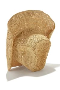 Victoria Straw Western Hat - Natural sold by Miss Lola