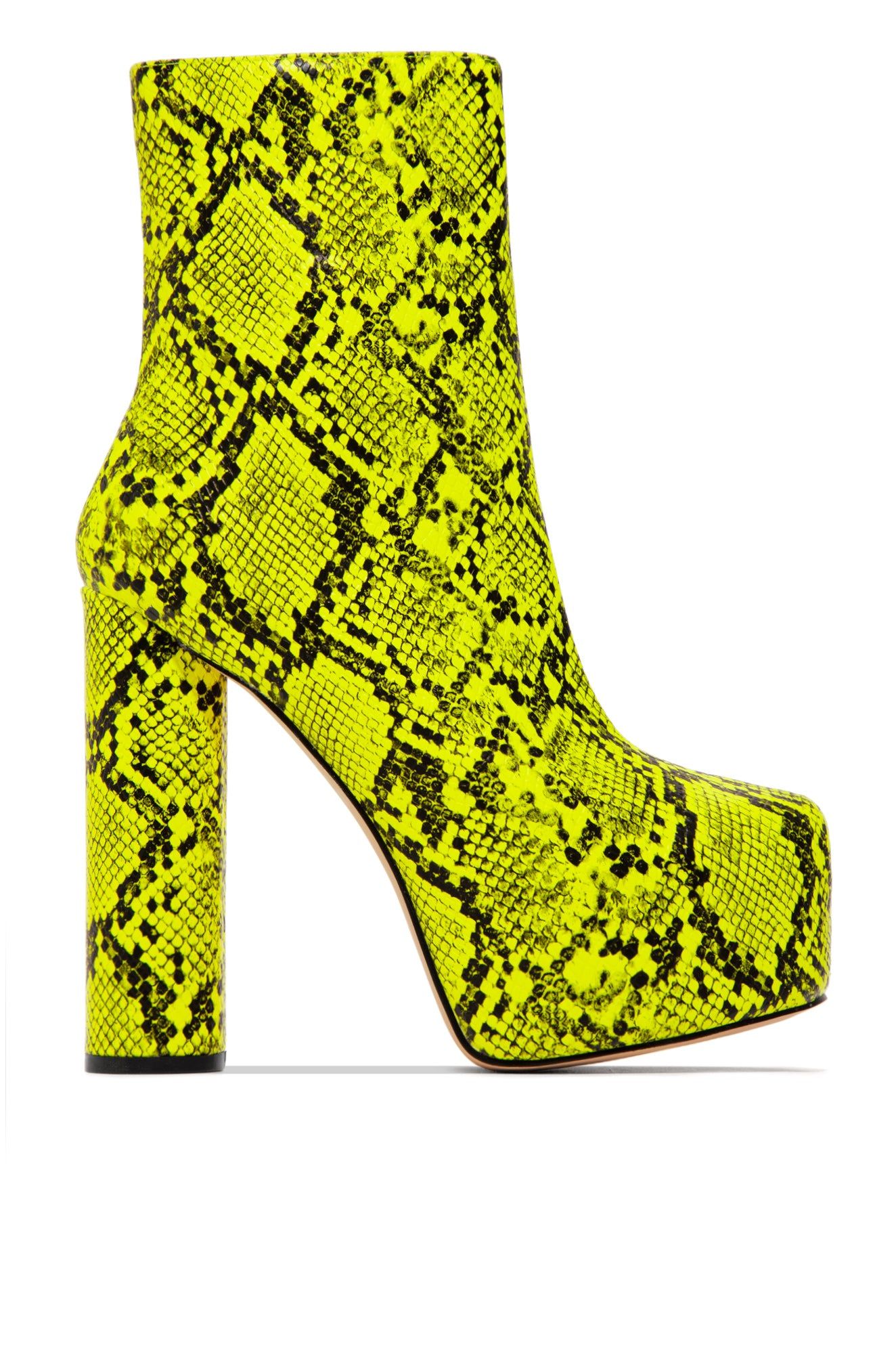 Bossy B - Neon Yellow Snake sold by Miss Lola