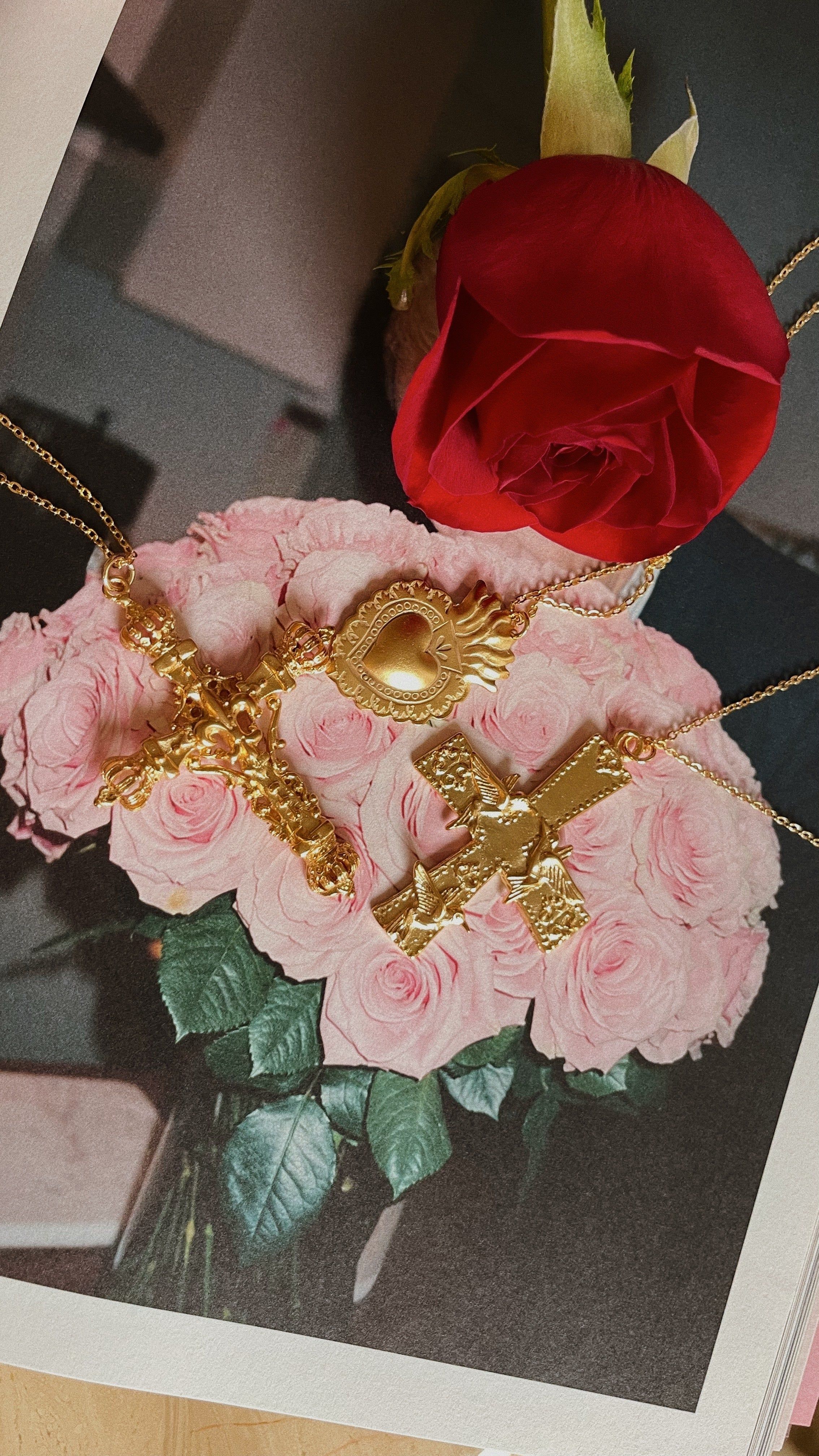 Hannah 18k Gold Plated Necklace - Gold sold by Miss Lola product image thumbnail 3