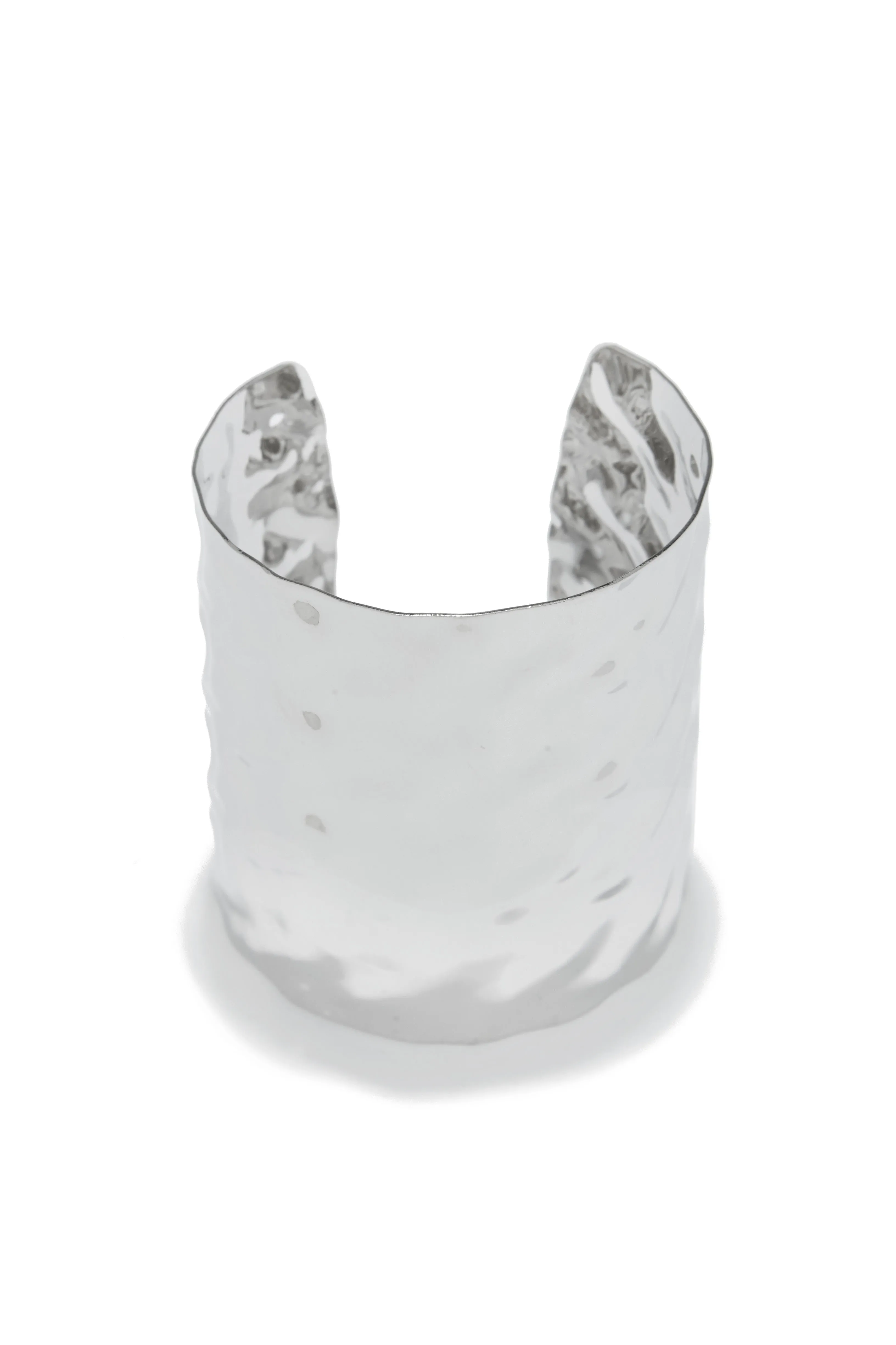 Ayana Statement Bangle - Silver sold by Miss Lola product image thumbnail 2