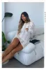 Desert Sands Crochet Mini Dress - Natural sold by Miss Lola
