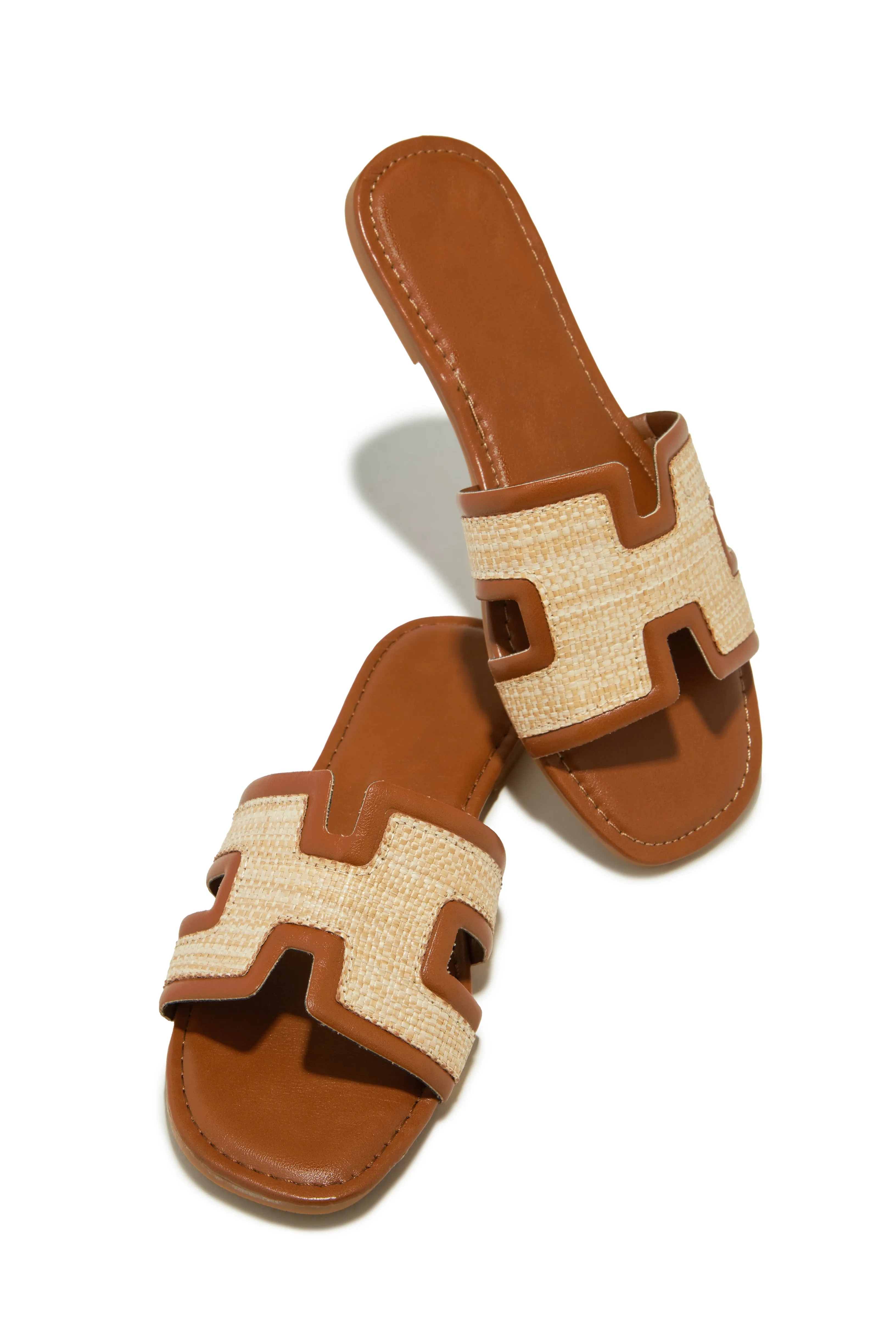 Playa Paradiso Slip On Sandals - Tan sold by Miss Lola product image thumbnail 5