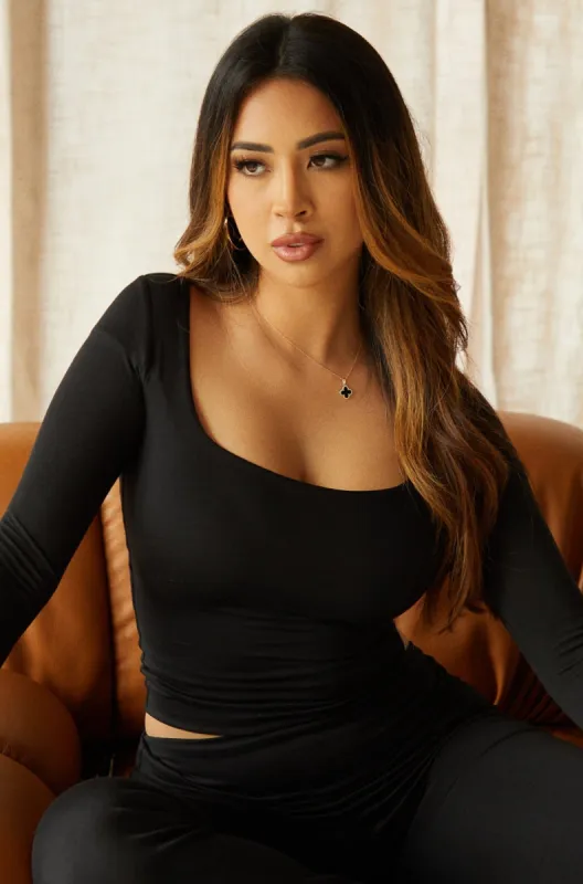 Alissa Two Piece Set - Black sold by Miss Lola