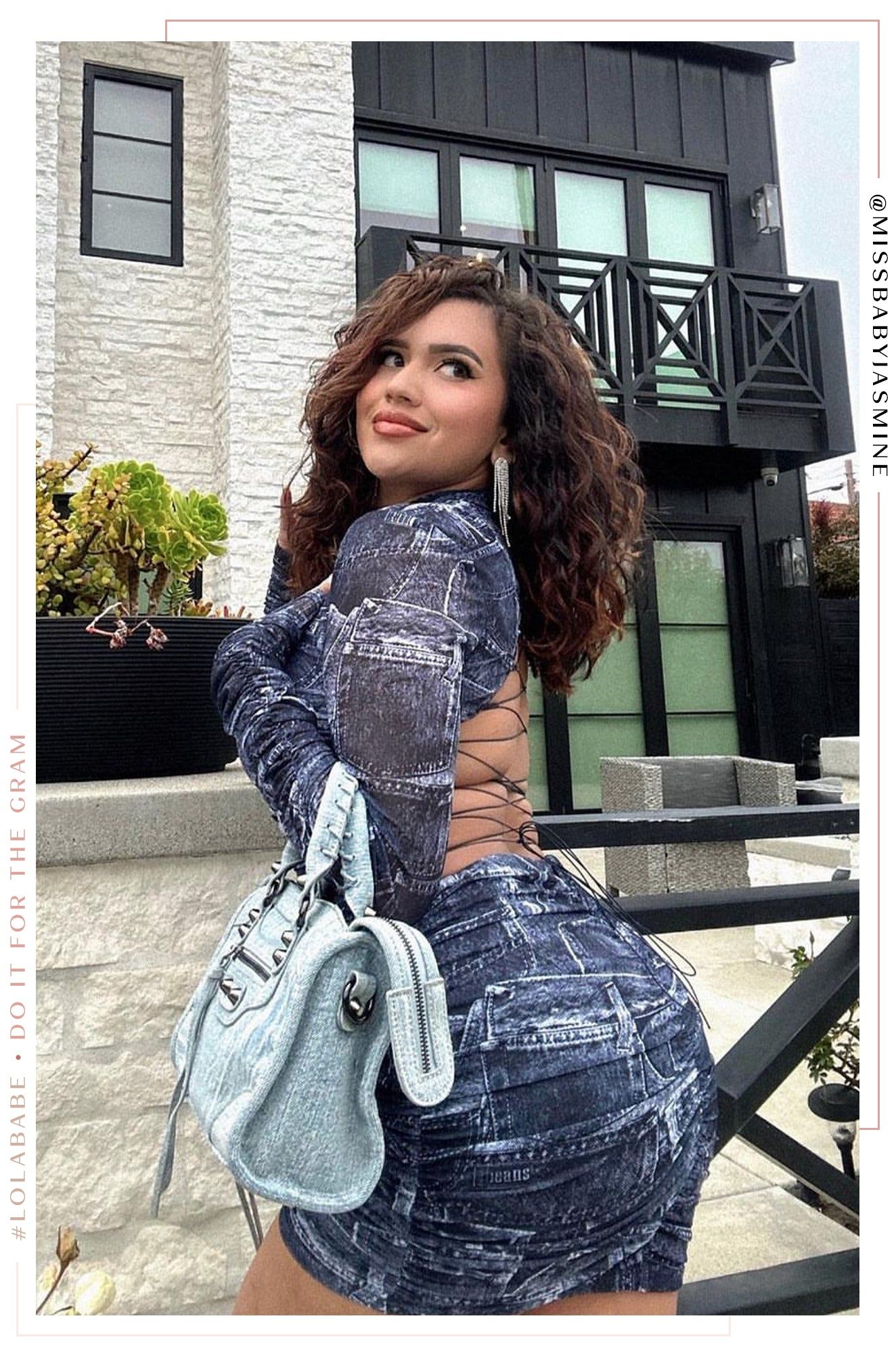 Natalie - Denim sold by Miss Lola product image thumbnail 7