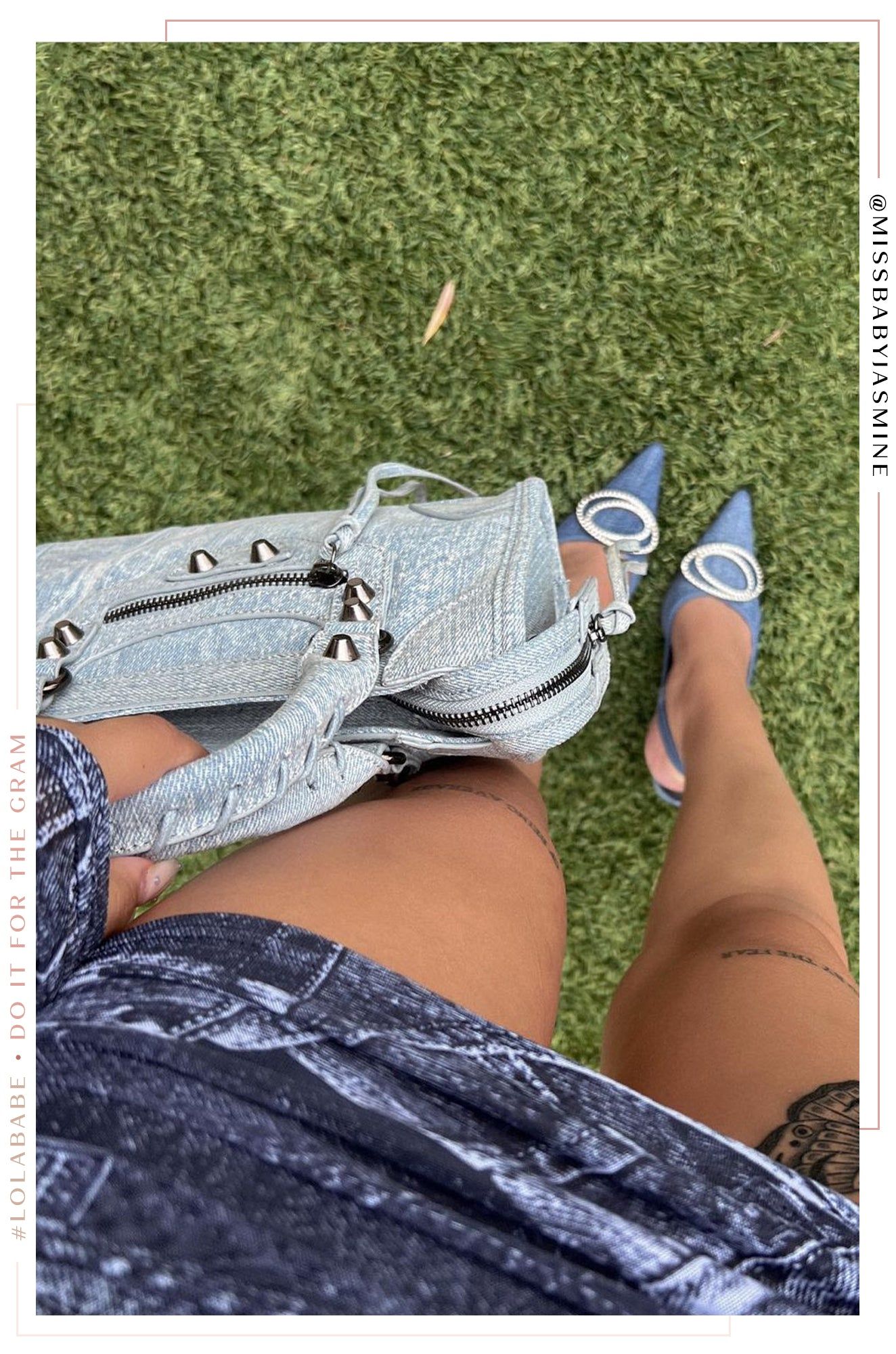 Natalie - Denim sold by Miss Lola product image thumbnail 6