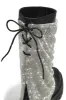 Festival Girl Era Embellished Chunky Platform Boots - Black sold by Miss Lola