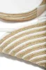 Summer Uniform Platform Espadrille Wedges - White sold by Miss Lola