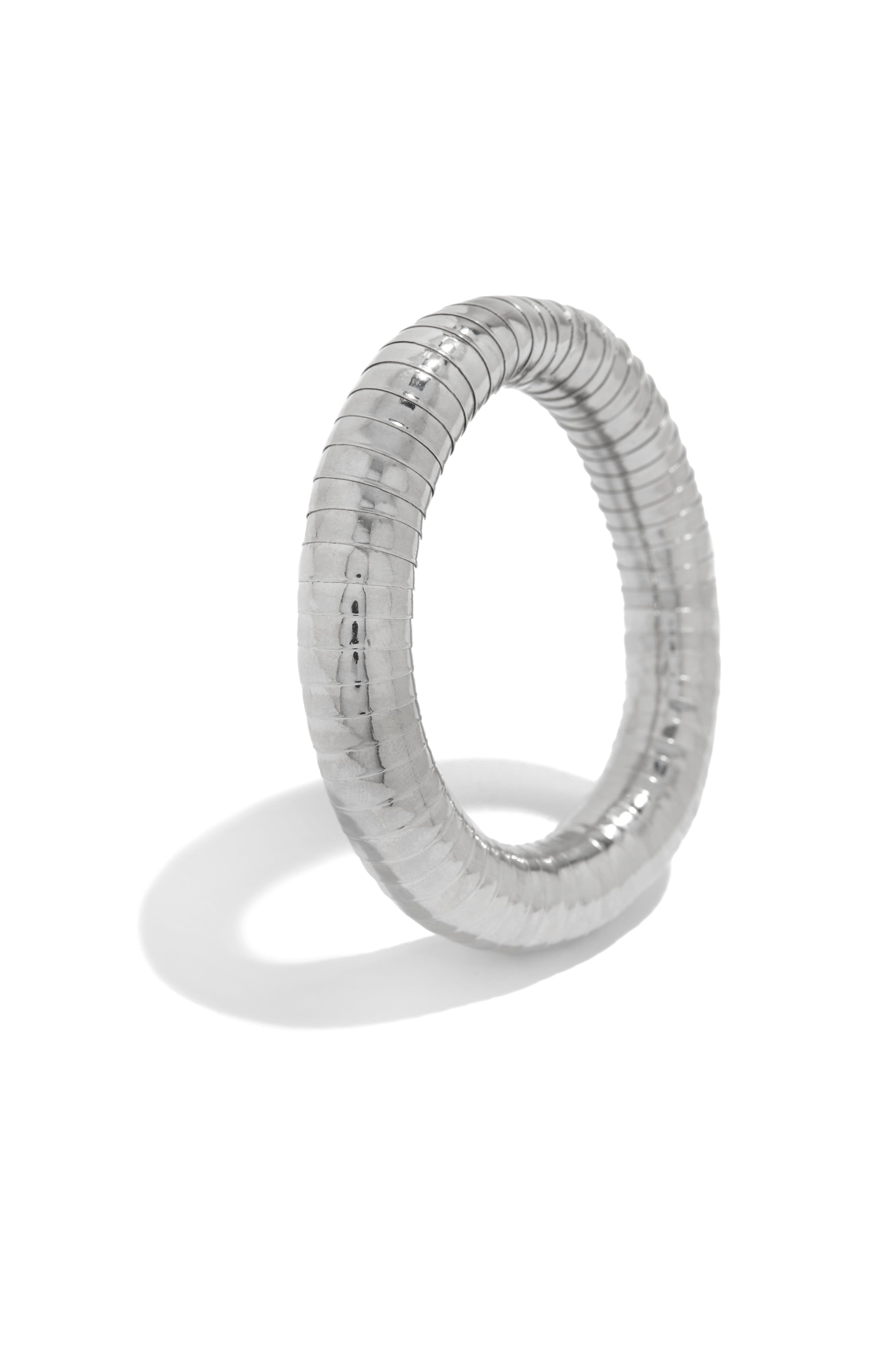 Erani Chunky Bracelet - Silver sold by Miss Lola product image thumbnail 4