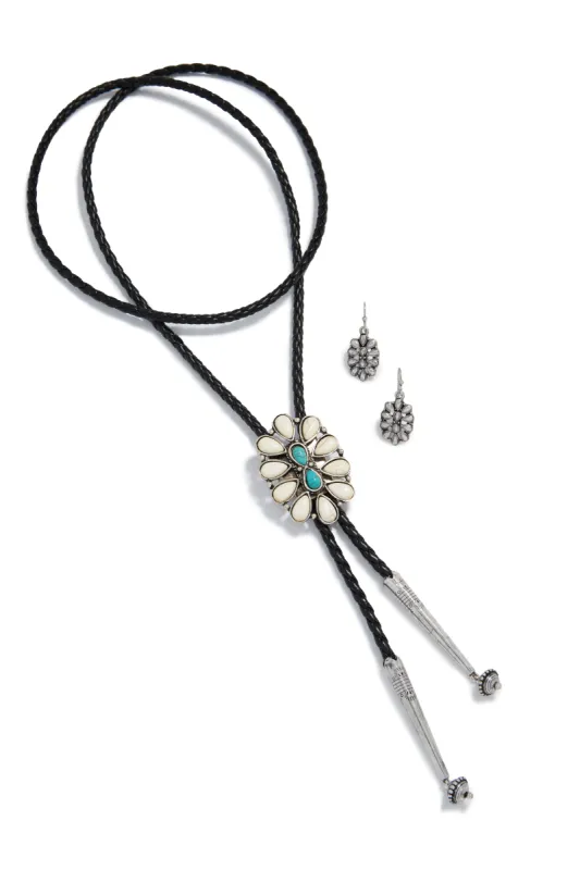 Rodeo Moves Bolero Necklace - Turquoise sold by Miss Lola