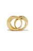 Kiany Chunky Two Piece Ring Set - Gold sold by Miss Lola