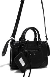 Natalie Crossbody Shoulder Bag - Black sold by Miss Lola