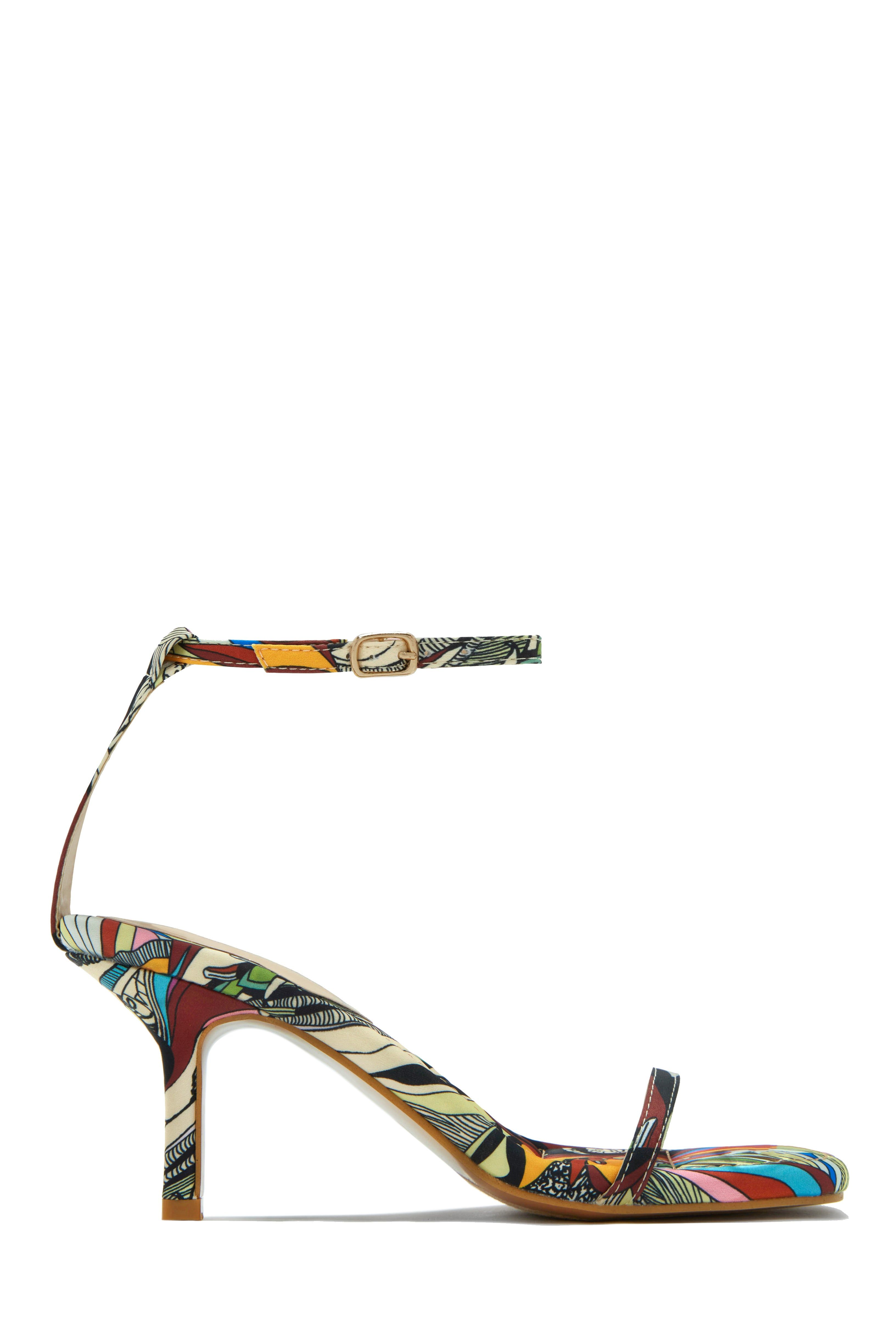 Iyla Single Sole Mid Heels - Multi sold by Miss Lola product image thumbnail 5
