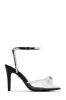 Catheryn Faux Pearl Heels - Black sold by Miss Lola