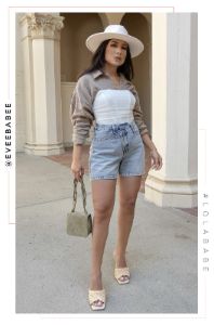 Primavera Flat Brim Hat - Ivory sold by Miss Lola