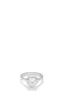 Only Yours Embellished Heart Stone Ring - Silver sold by Miss Lola